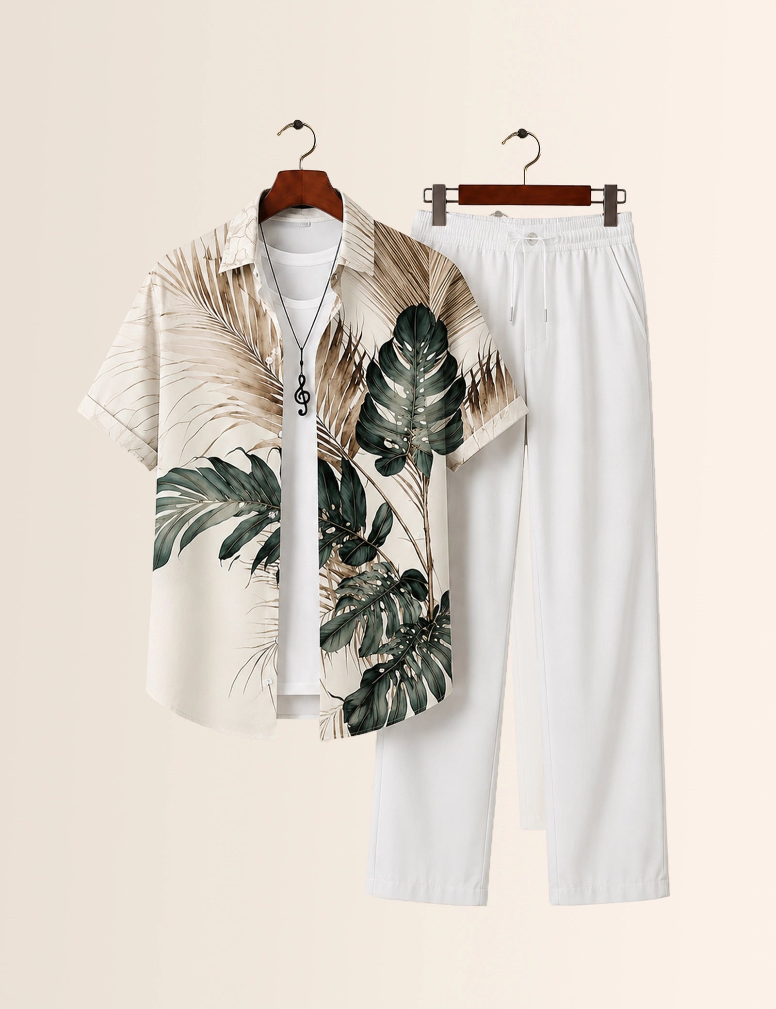 Big Leaf Printed Full Pant Cords - XPCRDF