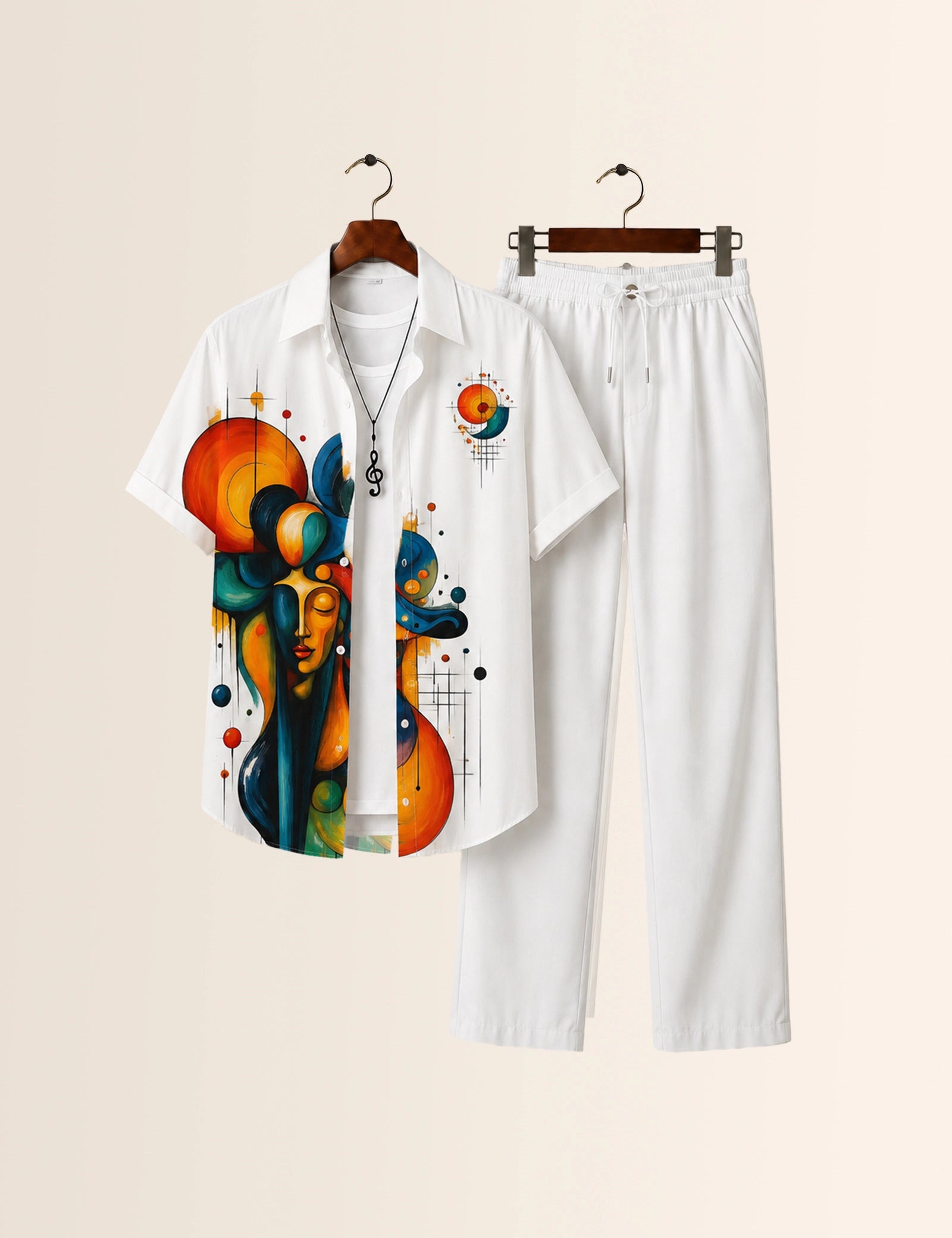 Liquid Face Printed Full Pant Cords - XPCRDF