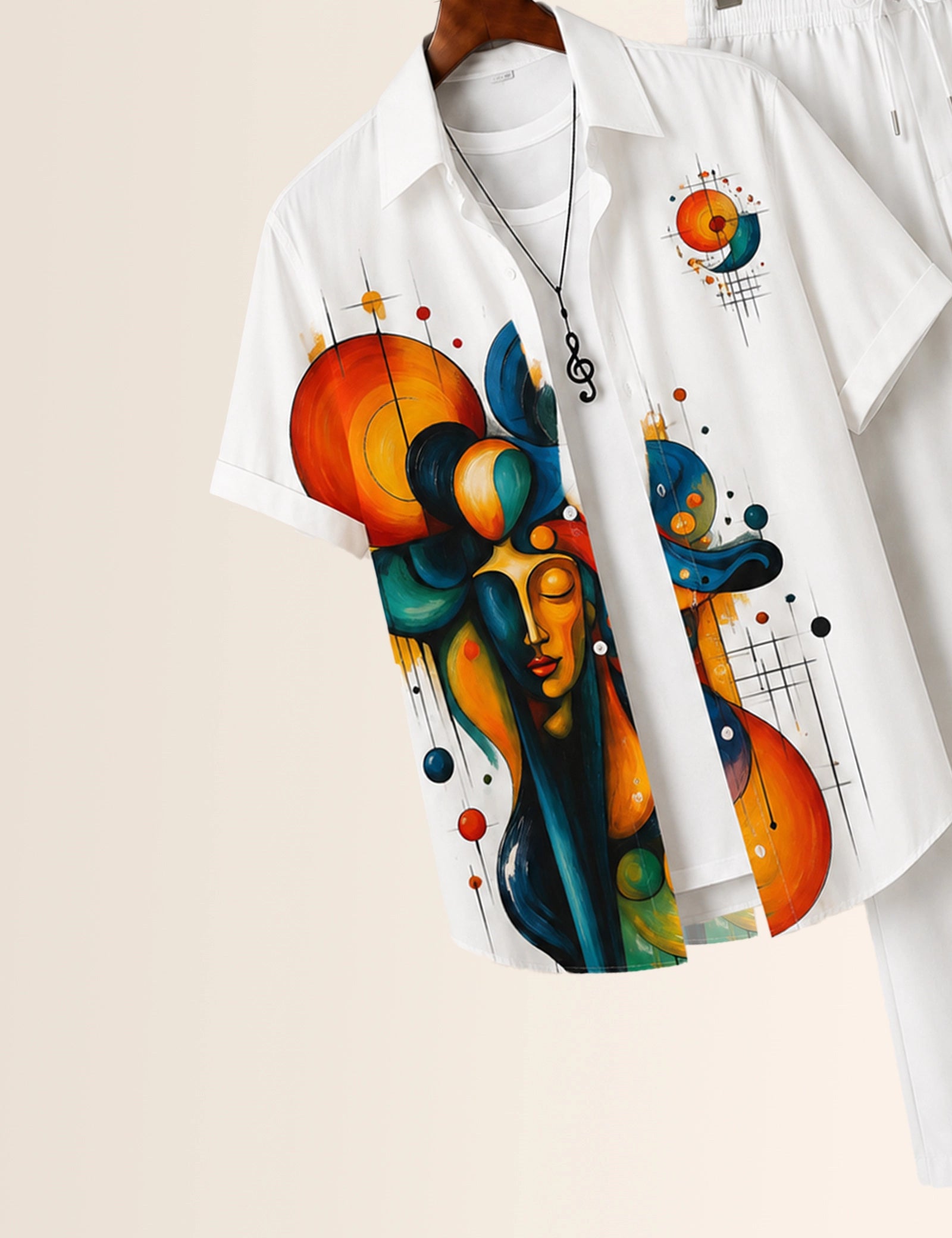 Liquid Face Printed Full Pant Cords - XPCRDF