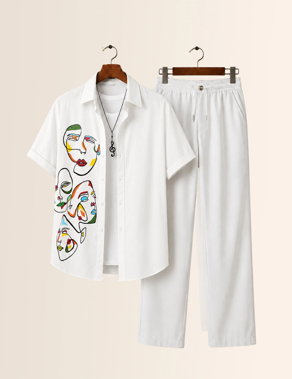Multi Faces Printed Full Pant Cords - XPCRDF