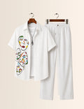 Multi Faces Printed Full Pant Cords - XPCRDF