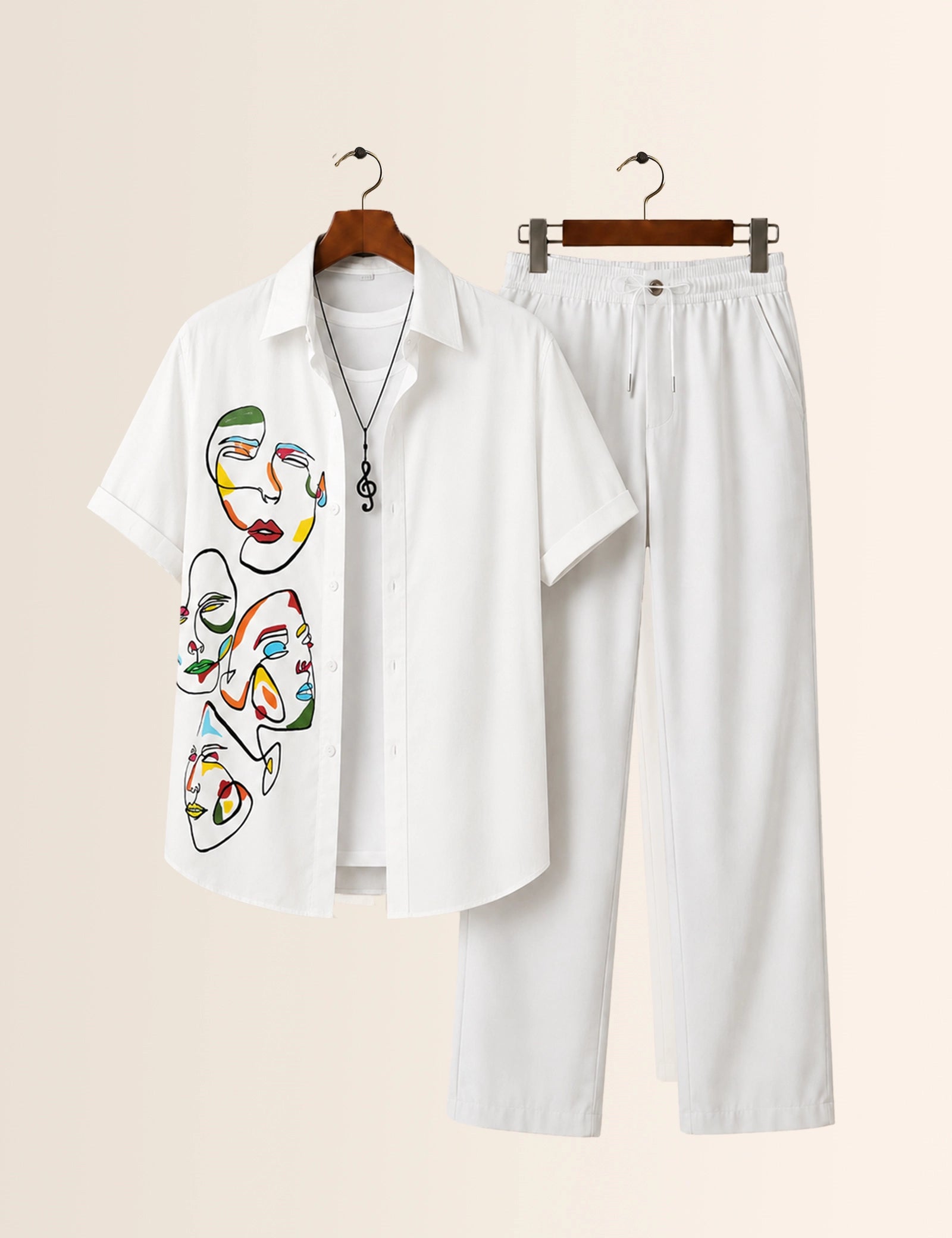 Multi Faces Printed Full Pant Cords - XPCRDF