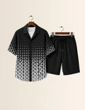 Black Dotted Everyday Casual Co-Ord Set - XPCRDH