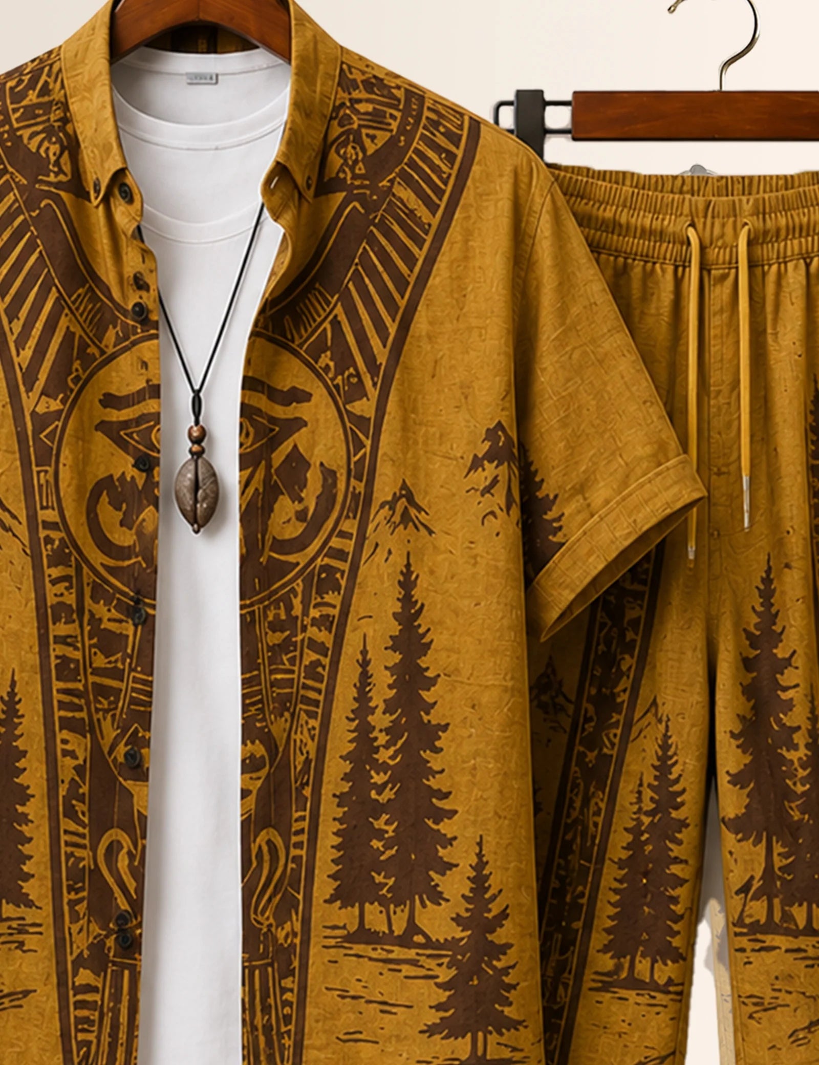 Golden Mandala Everyday Co-Ord Set - XPCRDH