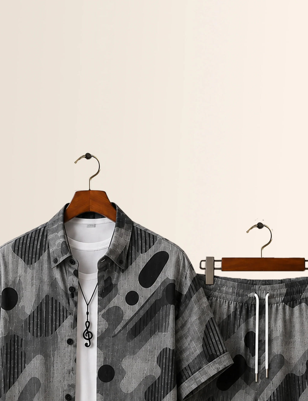 Grey Shady Everyday Co-Ord Set - XPCRDH
