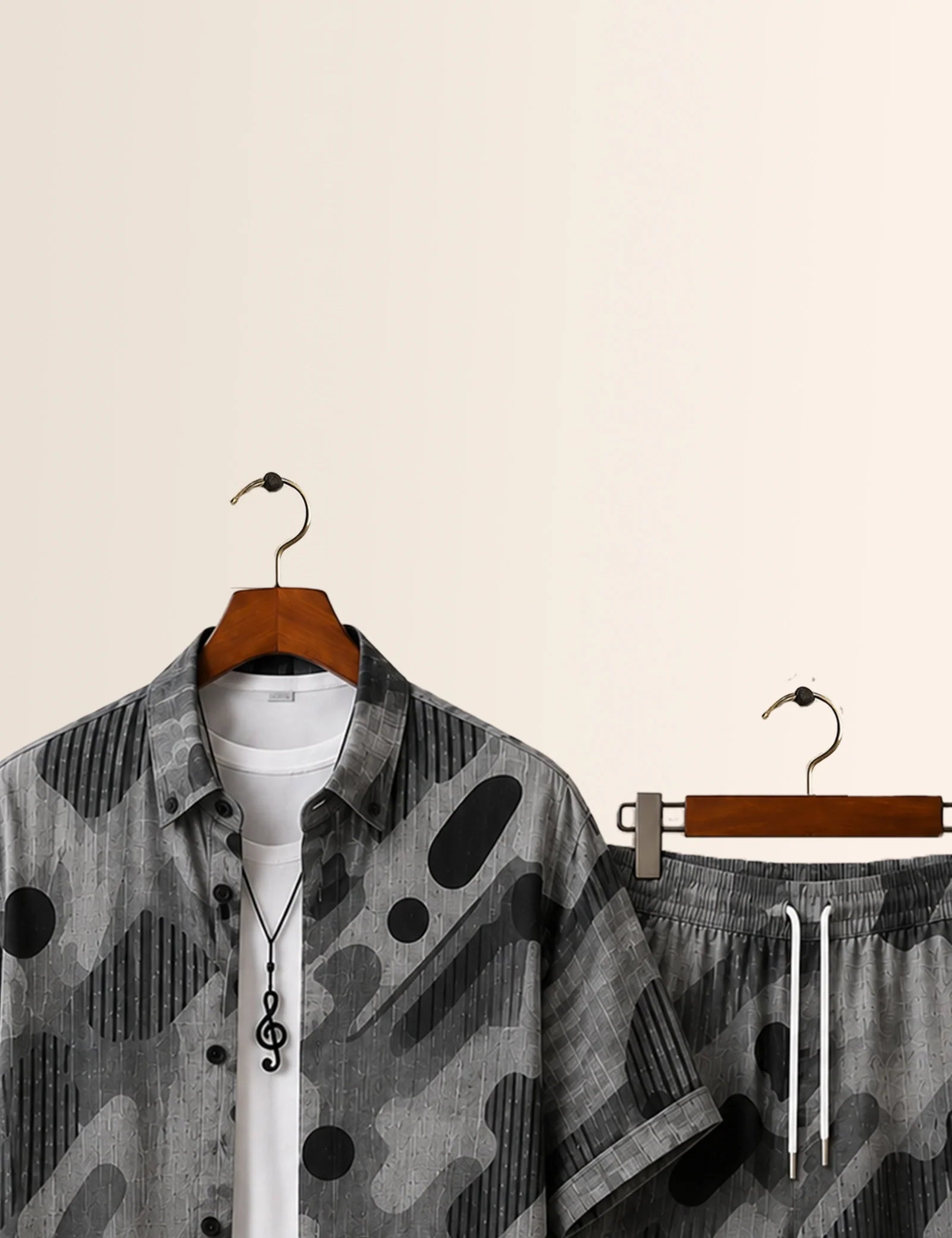 Grey Shady Everyday Co-Ord Set - XPCRDH