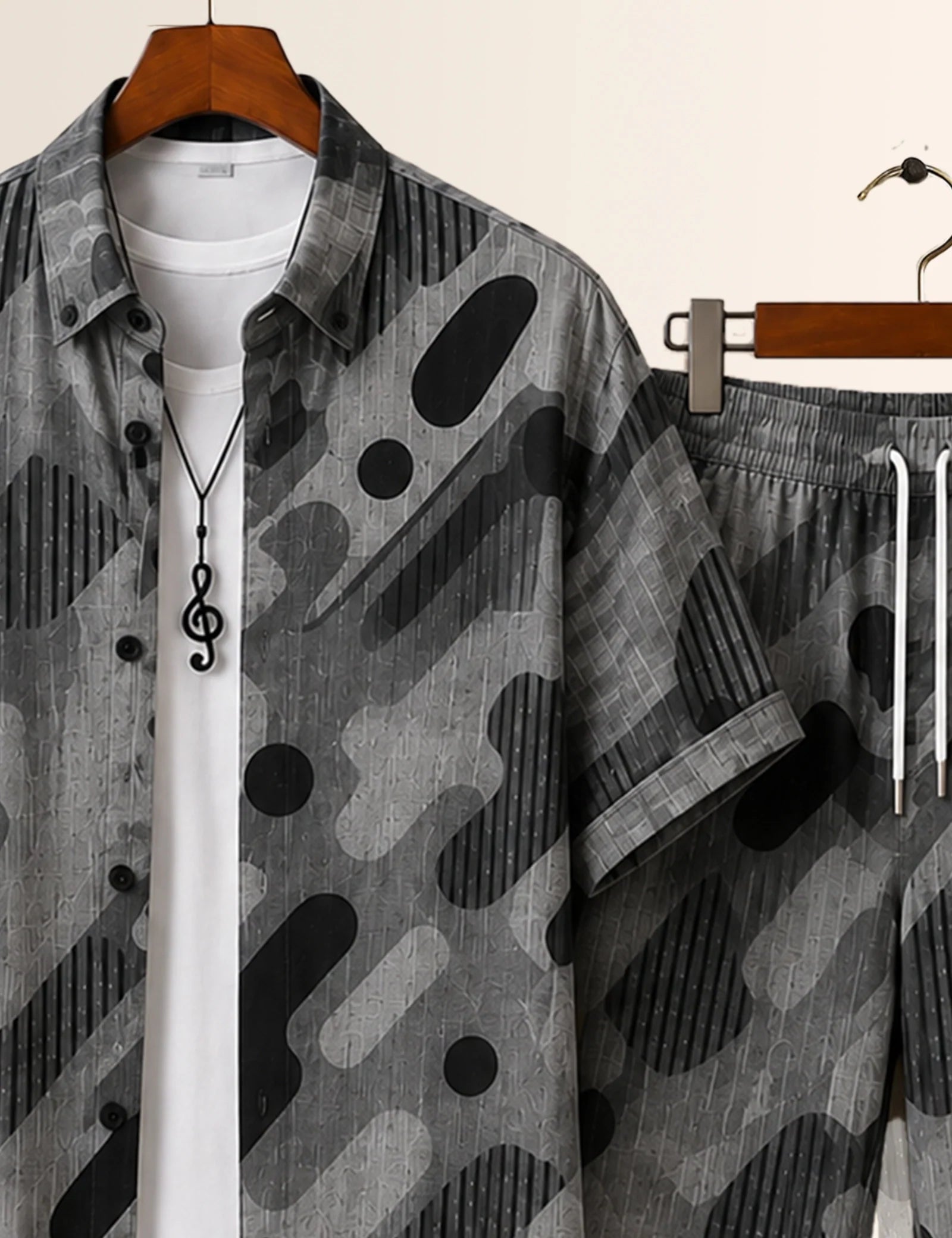 Grey Shady Everyday Co-Ord Set - XPCRDH