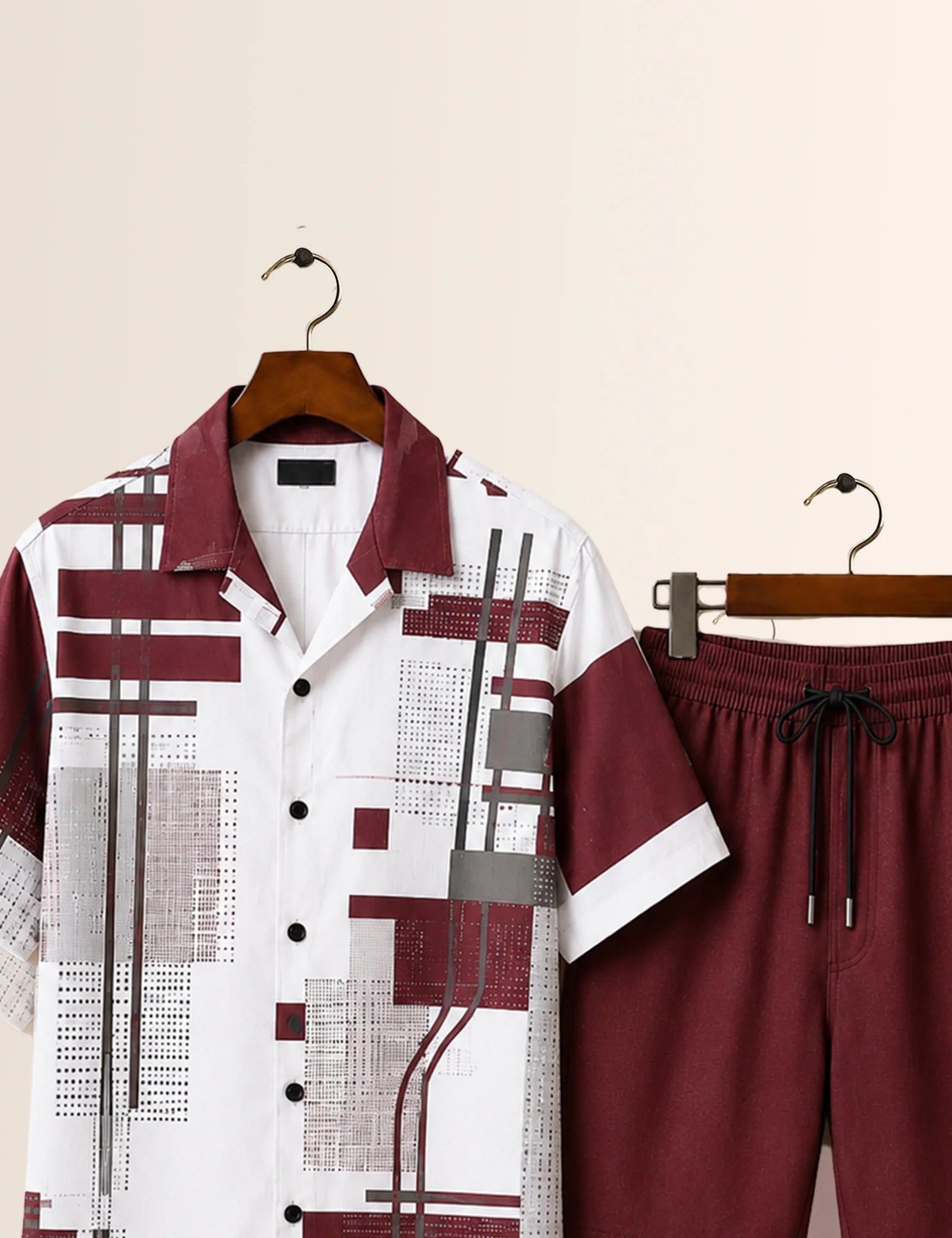 Maroon Patch Everyday Co-Ord Set - XPCRDH