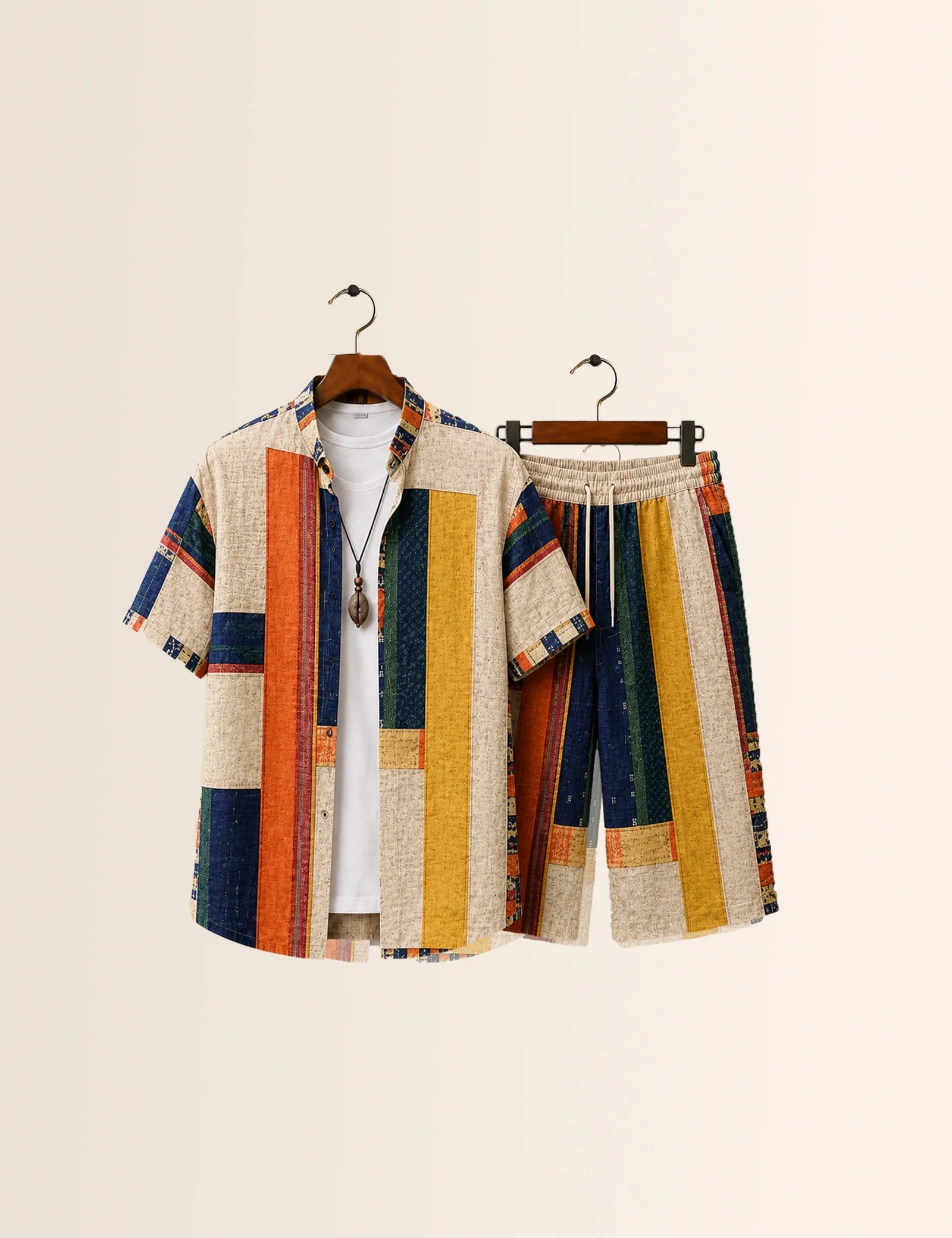 Multi Lining Everyday Co-Ord Set - XPCRDH