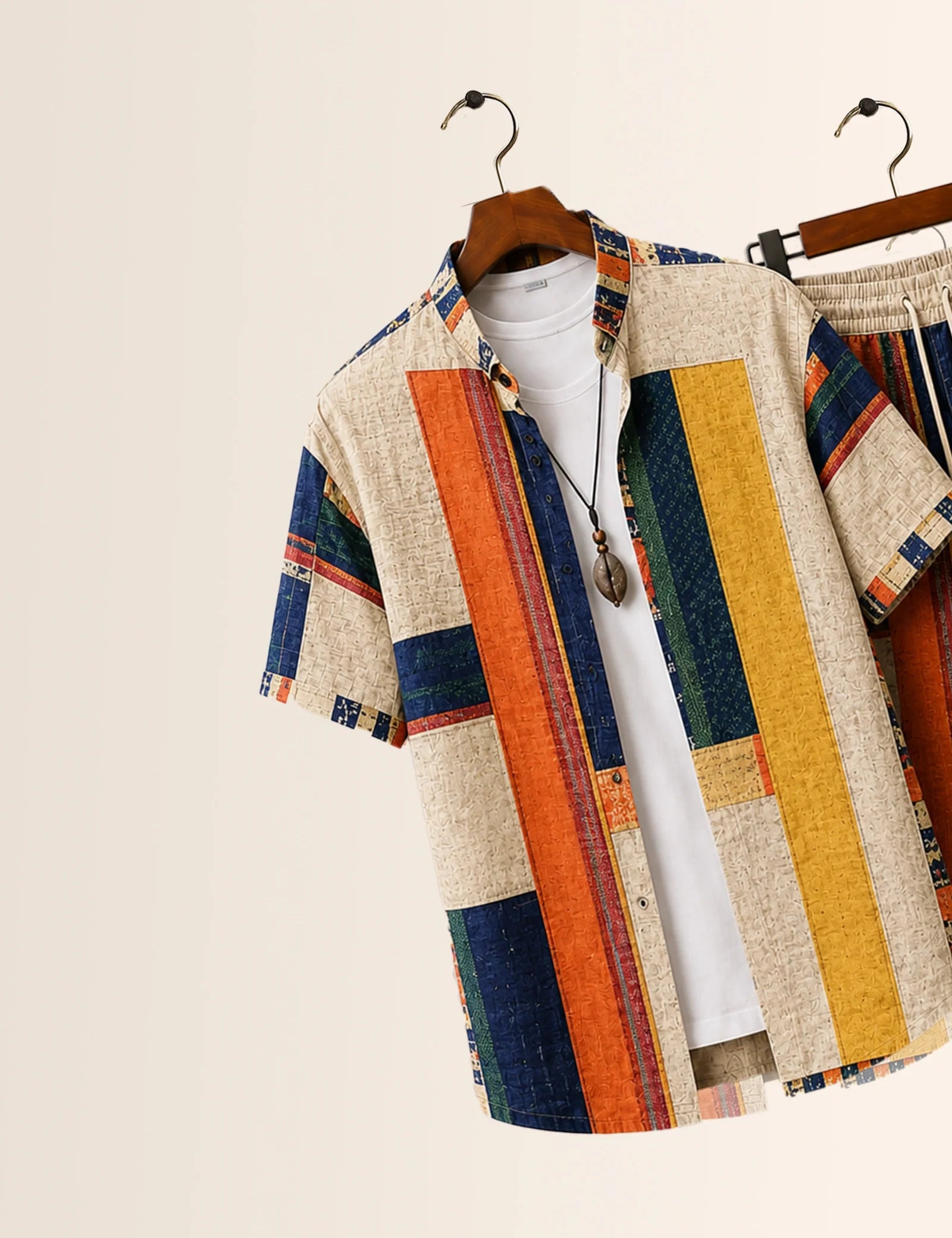 Multi Lining Everyday Co-Ord Set - XPCRDH
