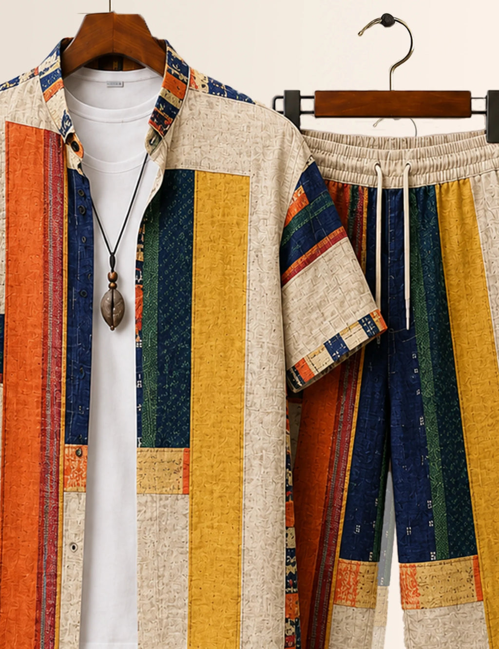 Multi Lining Everyday Co-Ord Set - XPCRDH