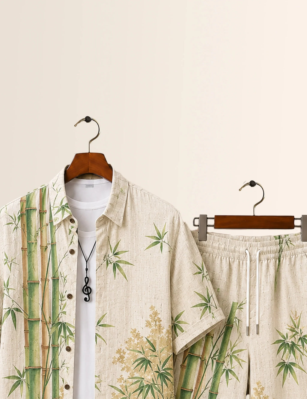 White Bamboo Everyday Co-Ord Set - XPCRDH