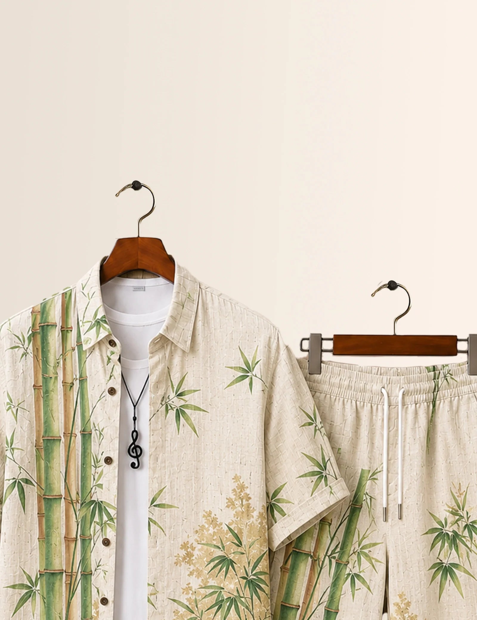 White Bamboo Everyday Co-Ord Set - XPCRDH