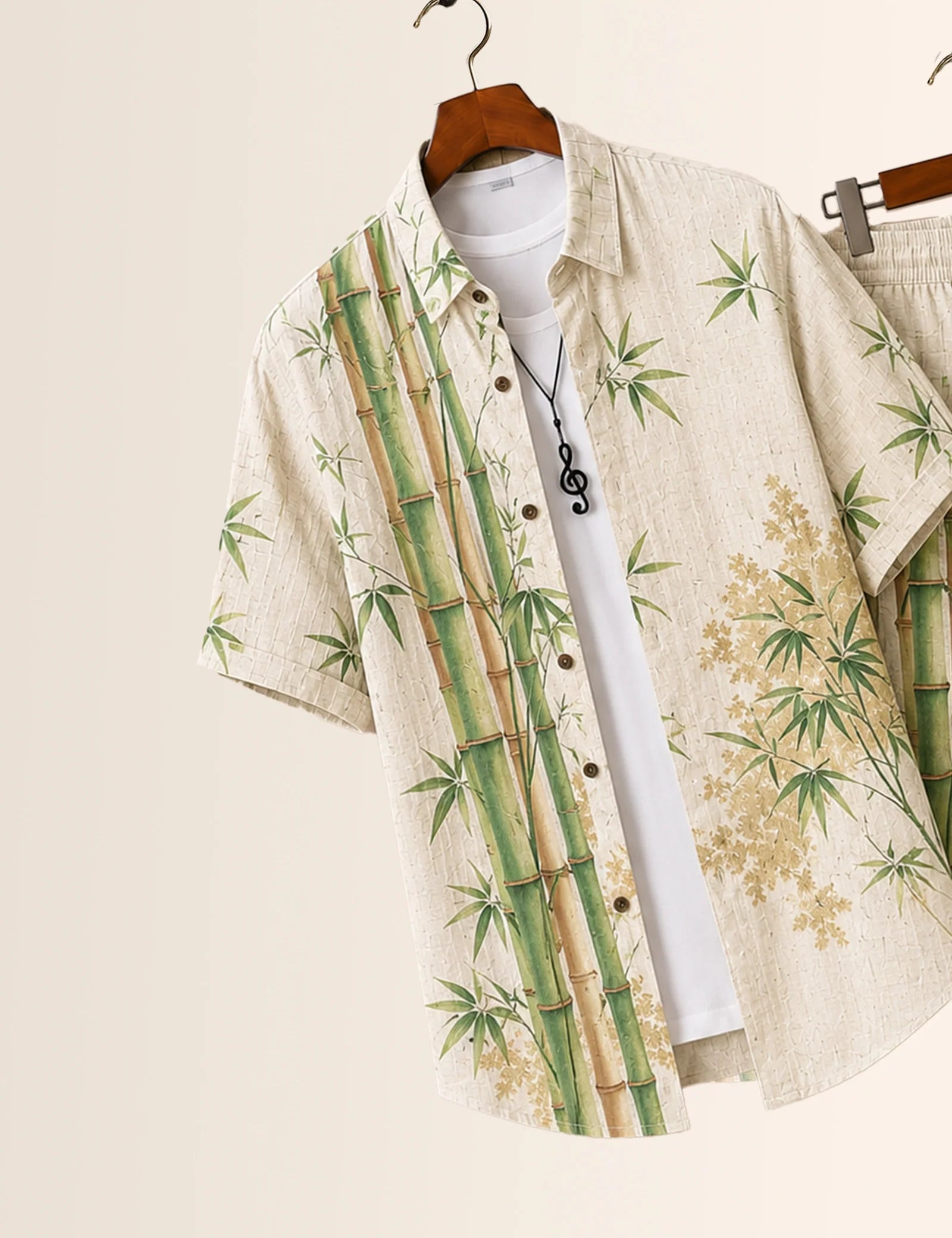 White Bamboo Everyday Co-Ord Set - XPCRDH