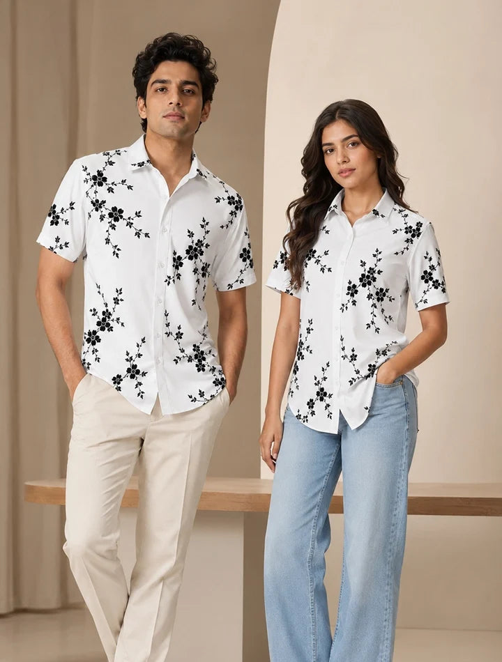 BW Fool Printed Unisex Half Sleeves Shirt