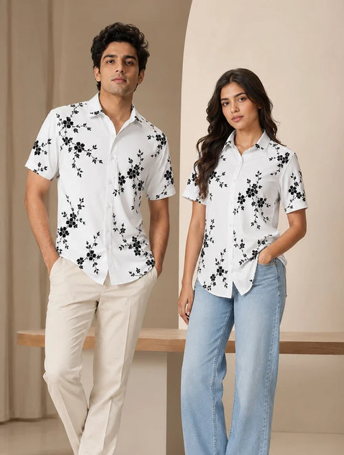 BW Fool Printed Unisex Half Sleeves Shirt