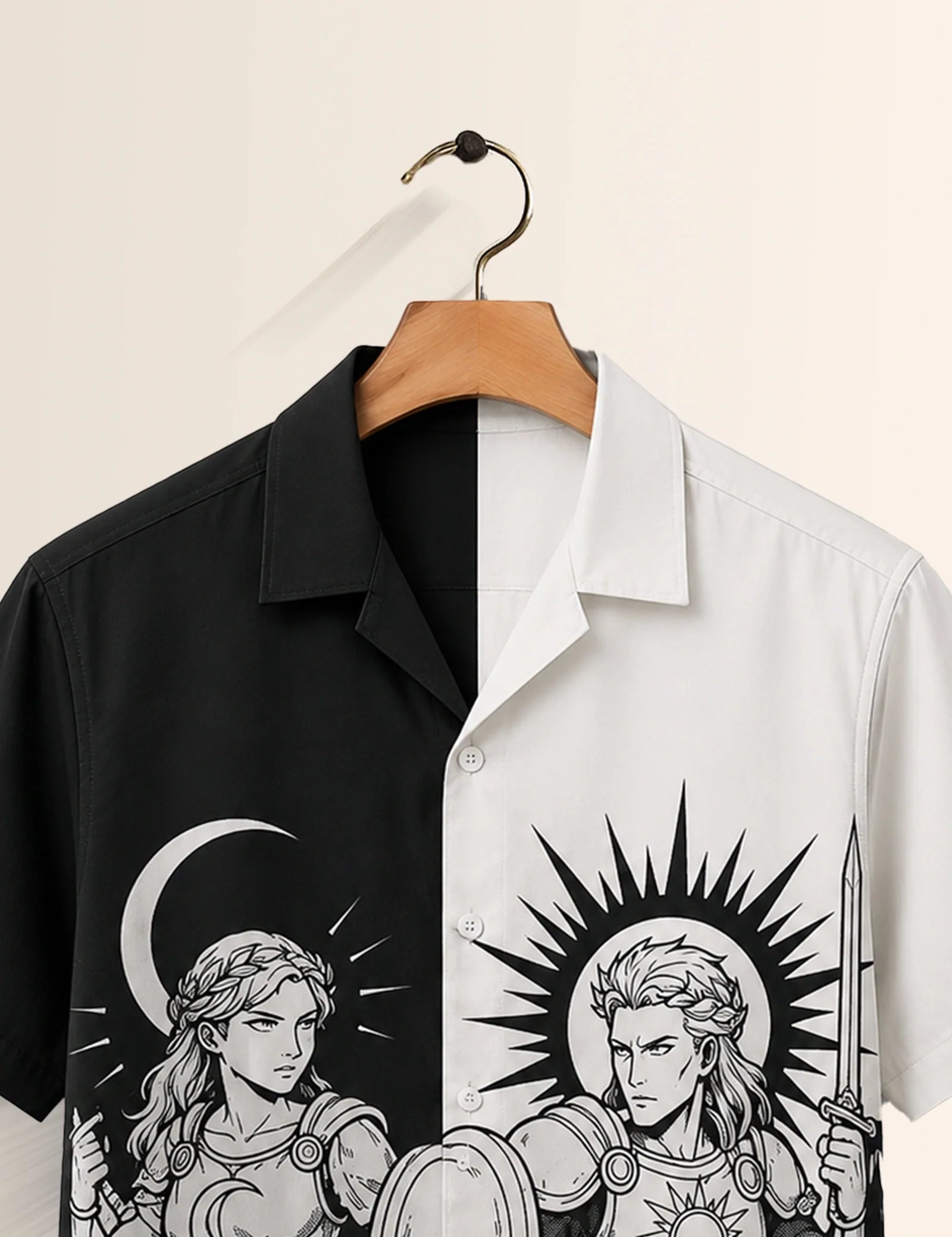 BW God Printed Unisex Half Sleeves Shirt