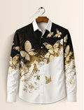Golden Butterfly Full Sleeves Shirts - XPST