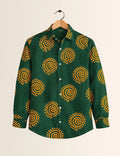 Spiral Motif Full Sleeves Shirts - XPST