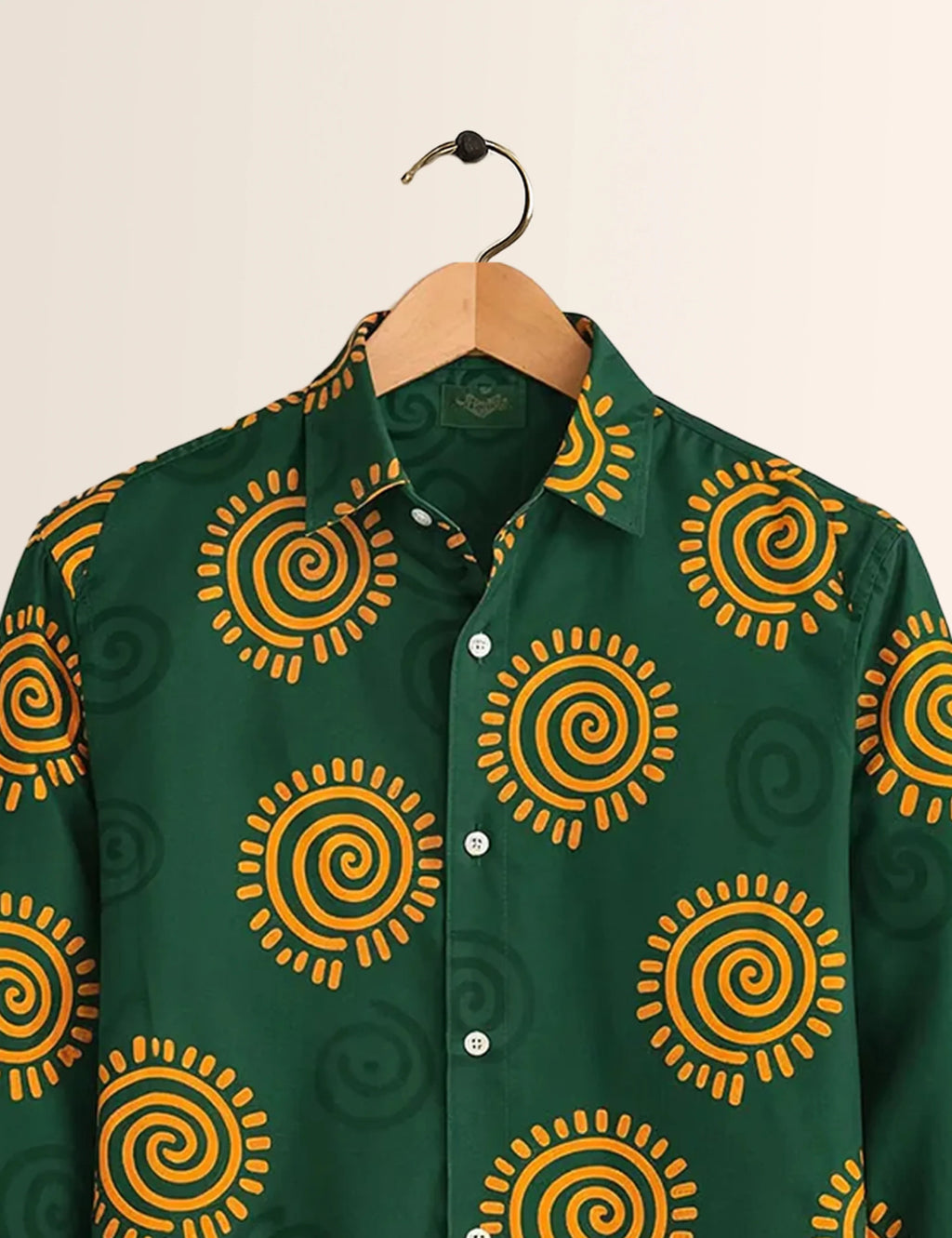 Spiral Motif Full Sleeves Shirts - XPST