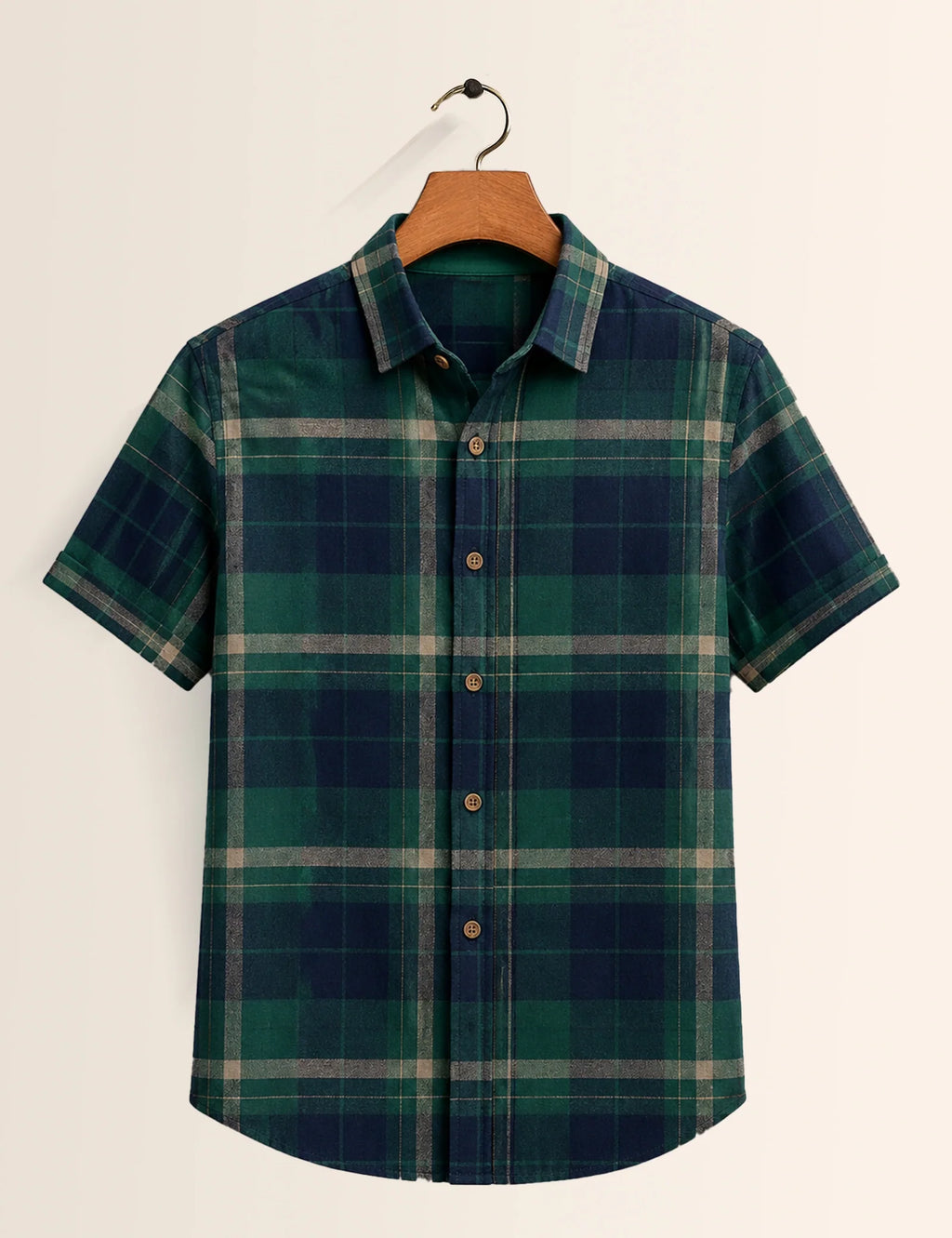 Green Box Printed Unisex Half Sleeves Shirt