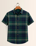 Green Box Printed Unisex Half Sleeves Shirt
