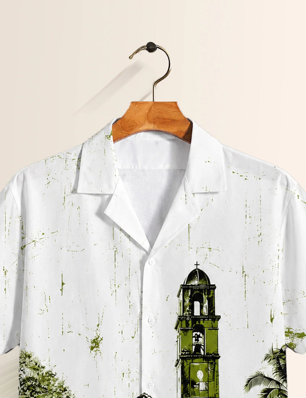 Green House Printed Unisex Half Sleeves Shirt