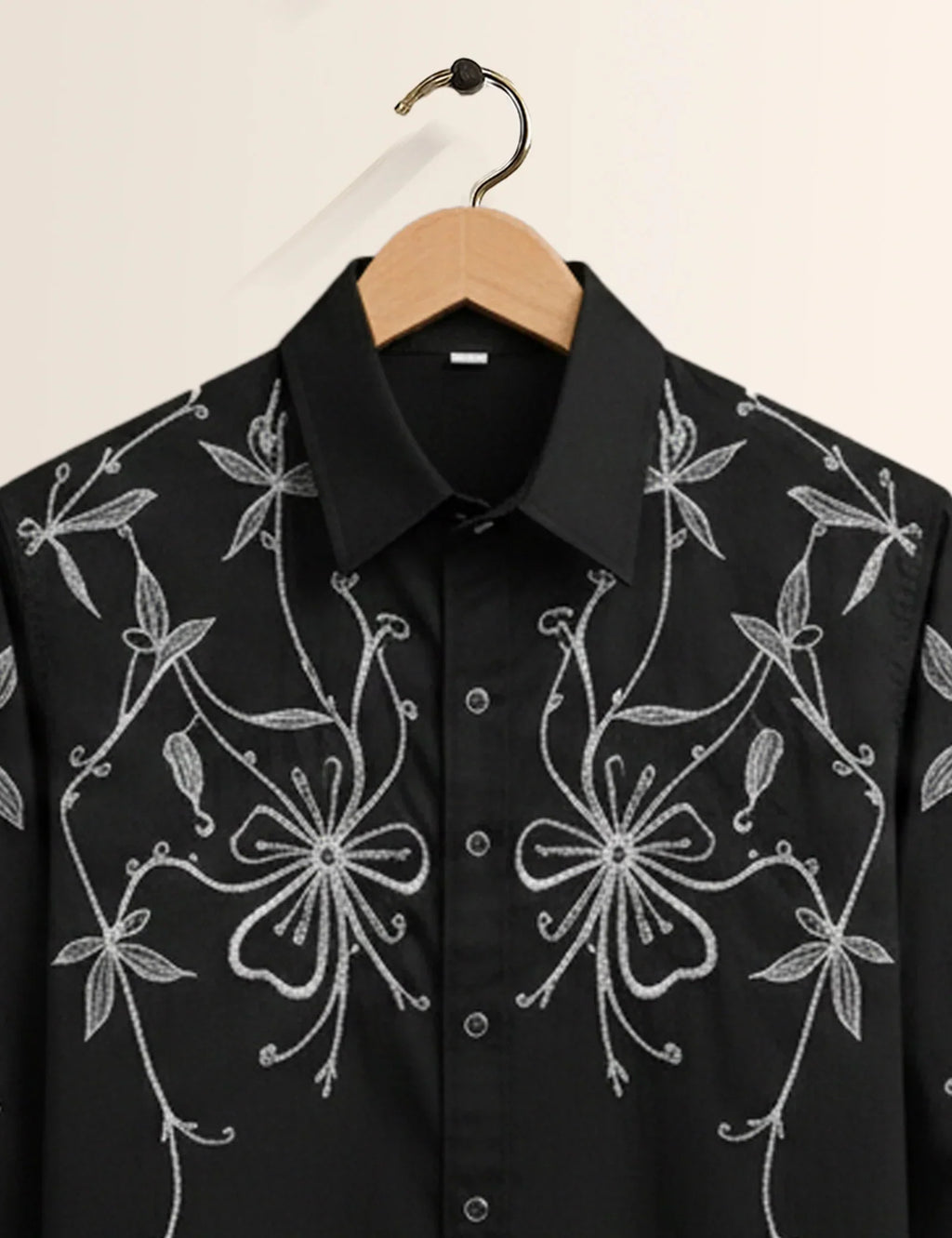 Black Lantern Printed Men's Shirt - XPST