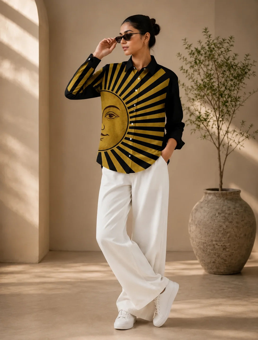 Full Sun Printed Mens Half Sleeves Shirts Exclusive - XPST