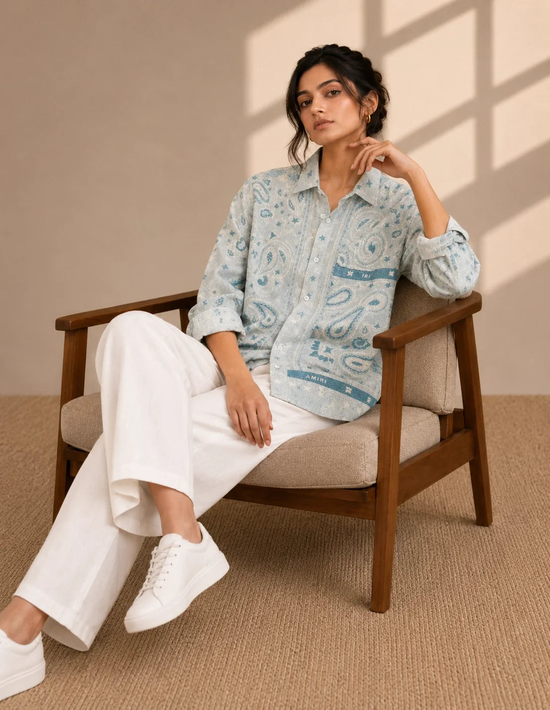 Paisely Full Sleeves Shirts - XPST