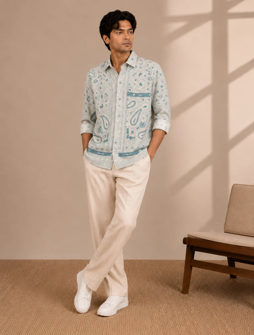 Paisely Full Sleeves Shirts - XPST